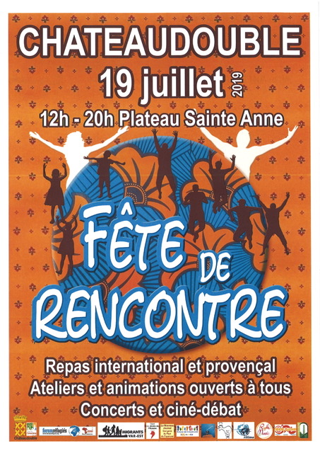 Rencontre festive à Châteaudouble (Var)