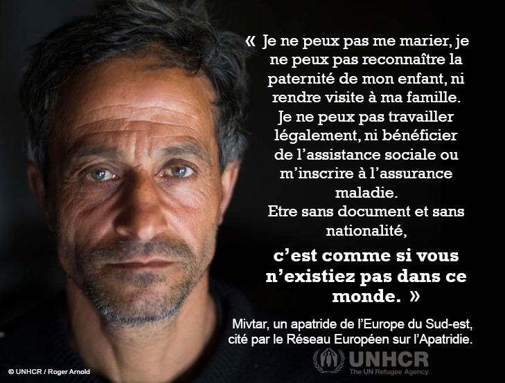 Conférence // La protection des apatrides en France et en Europe