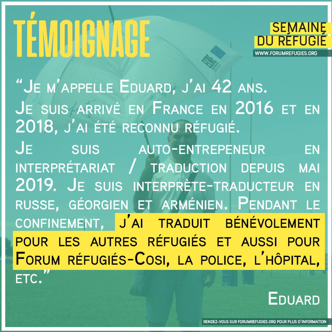 Témoignage Eduard
