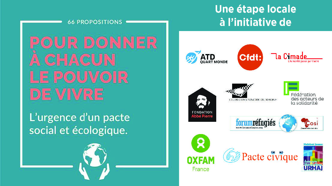 Le Tour de France du Pacte du pouvoir de vivre