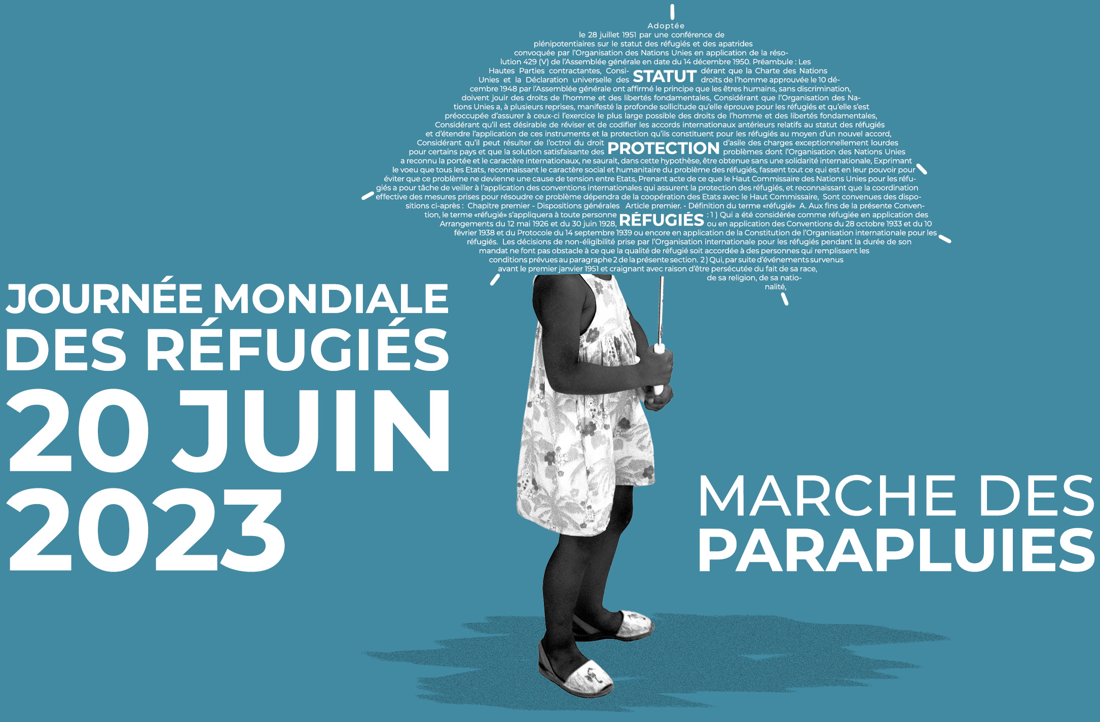 Célébration de la journée mondiale des réfugiés 2023