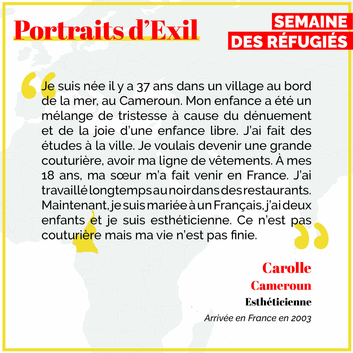 Portraits dexil Carolle2