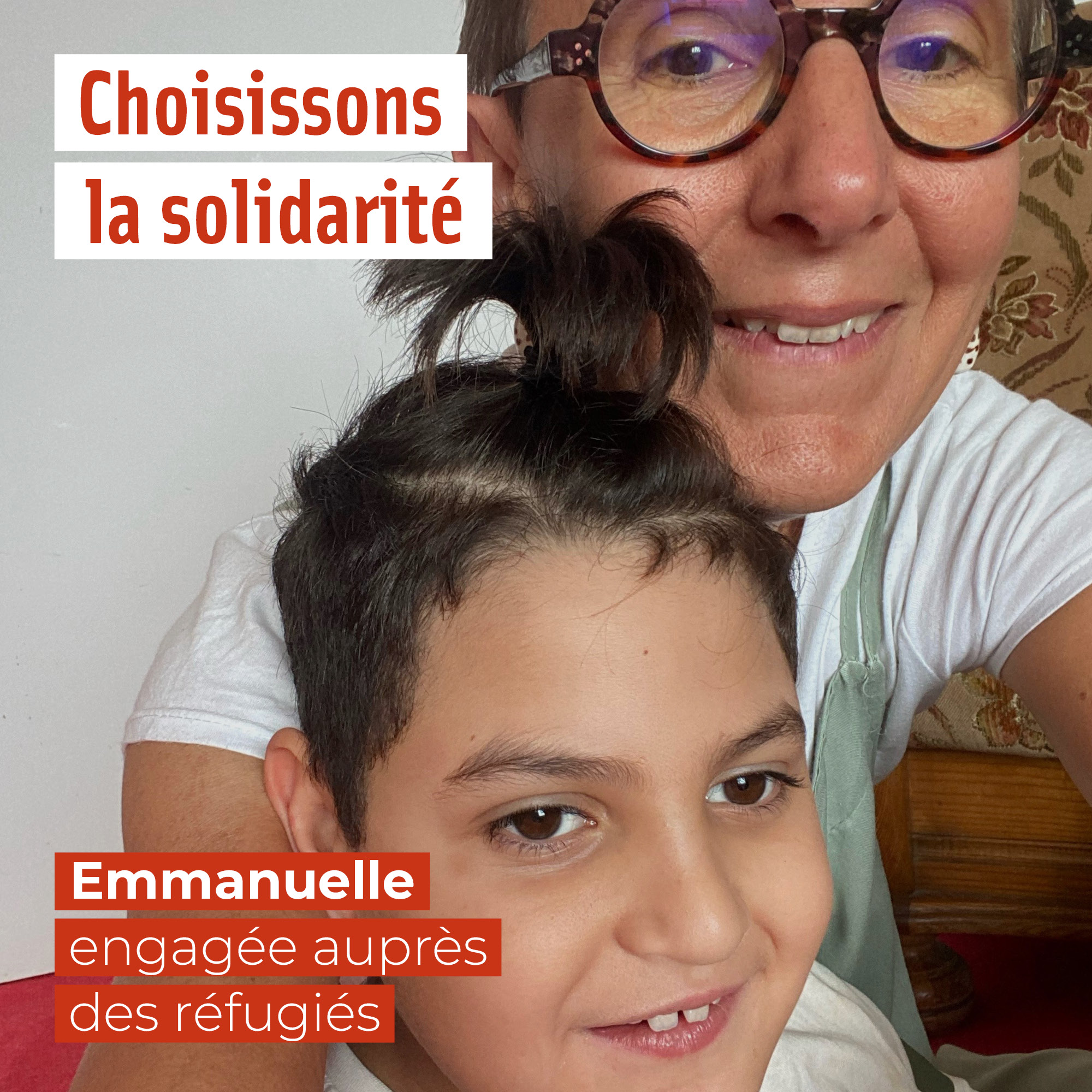Emmanuel Gautier, bénévole, a participé à l’accueil et à l’hébergement d’une famille ukrainienne.